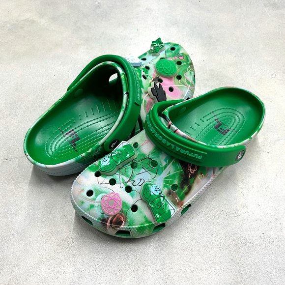 CROCS Other - Crocs Men's Classic Clog Futura Laboratories Green Ivy 209622-3WH - New